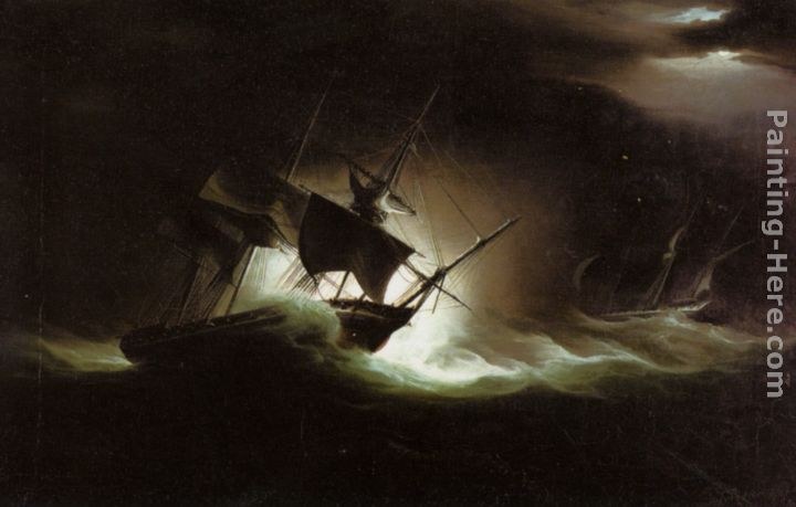 William Huggins The Royal George on her Return from Ireland